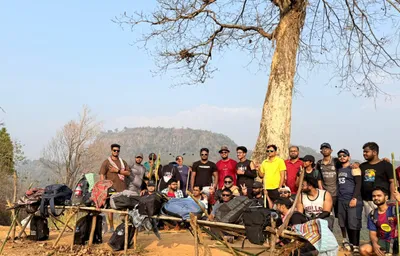 ২য় দিন শেরকর পাড়ায় অবস্থান